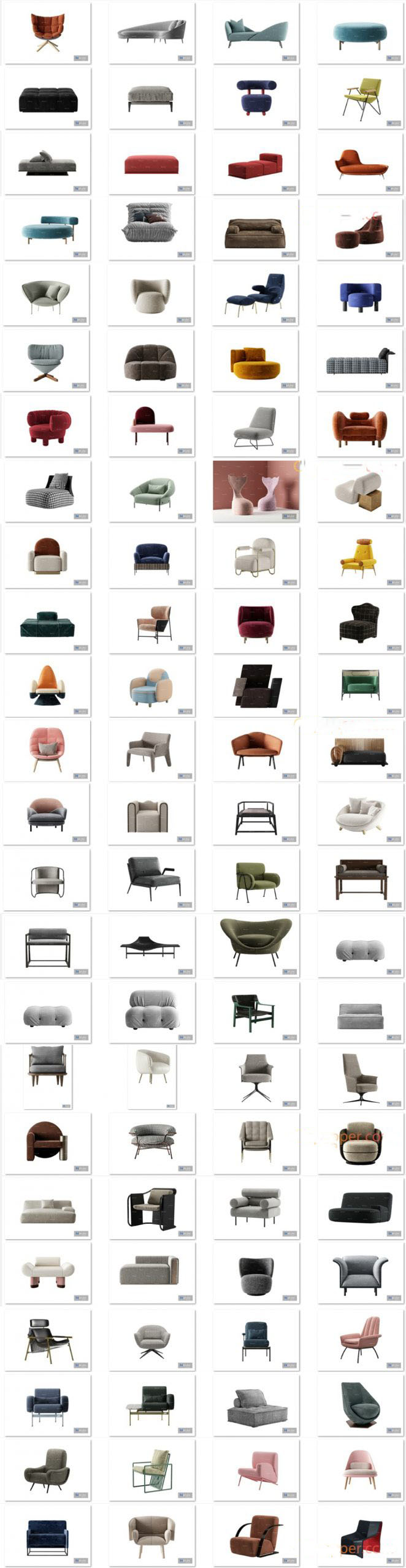 100套椅子沙发3维模型下载.jpg