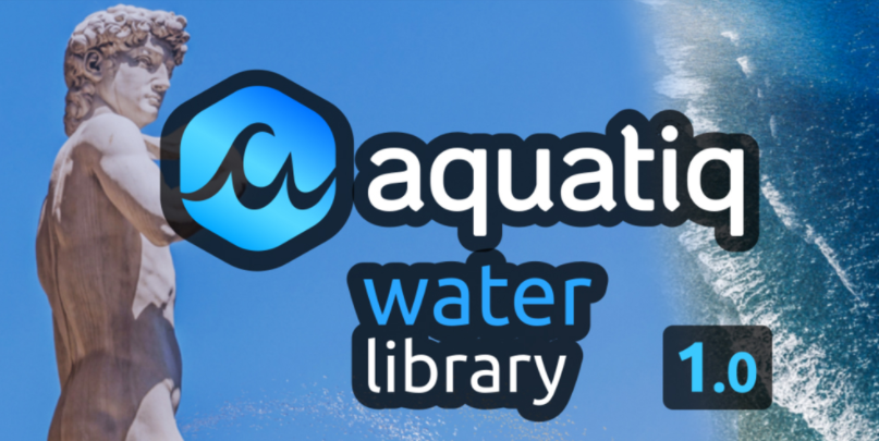 Blender水流特效插件Water Library Aquatiq 1.0.0